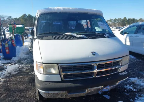 1996 Dodge Ram Wagon B2500 из США, поврежденный, VIN 2B4HB25Y9TK176164